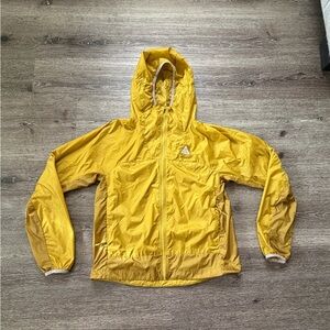 Nike ACG Yellow Hooded Jacket with White Logo